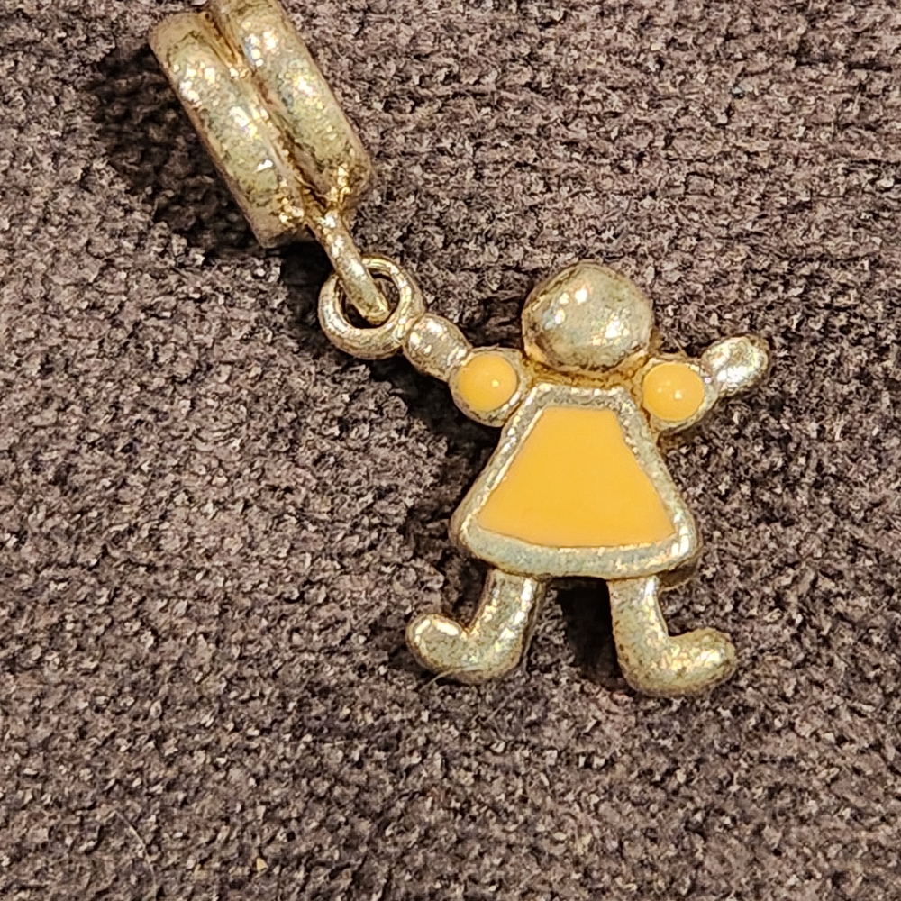 Y2K Charm Vintage Dangle Sterling Silver Dress Girl Mom Daughter